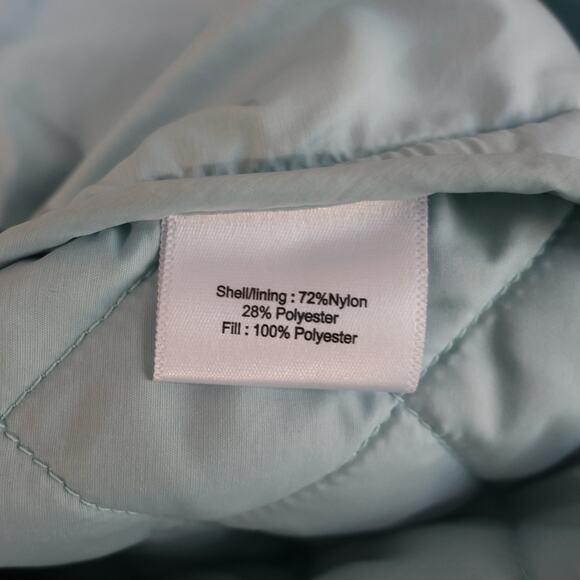 Peter Millar Blakely Quilted Light Blue Jacket Women’s Size L/XL? See Dim - Picture 9 of 14